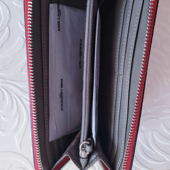 Karl Lagerfeld Maybelle Print  Contenintal Wallet - Picture 6 of 6